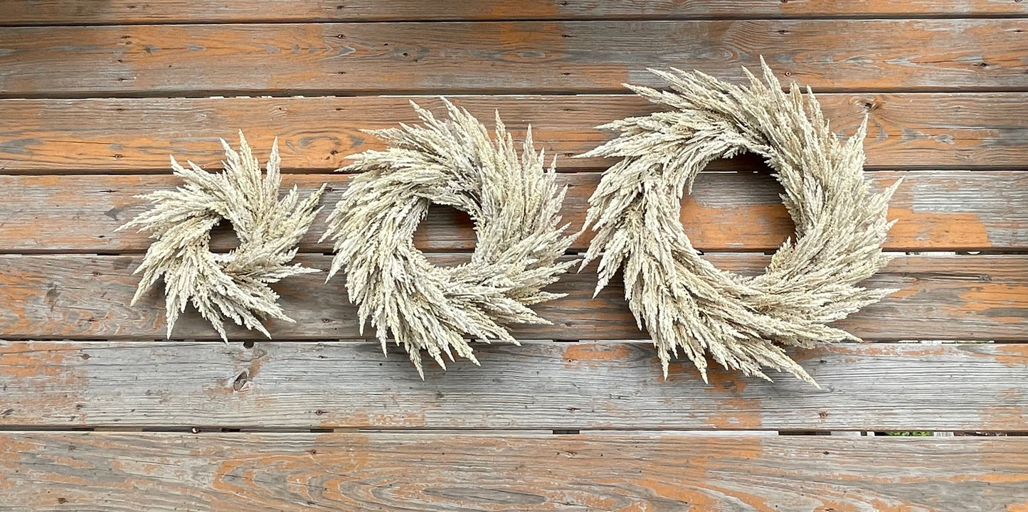 Pampas Grass Wreath