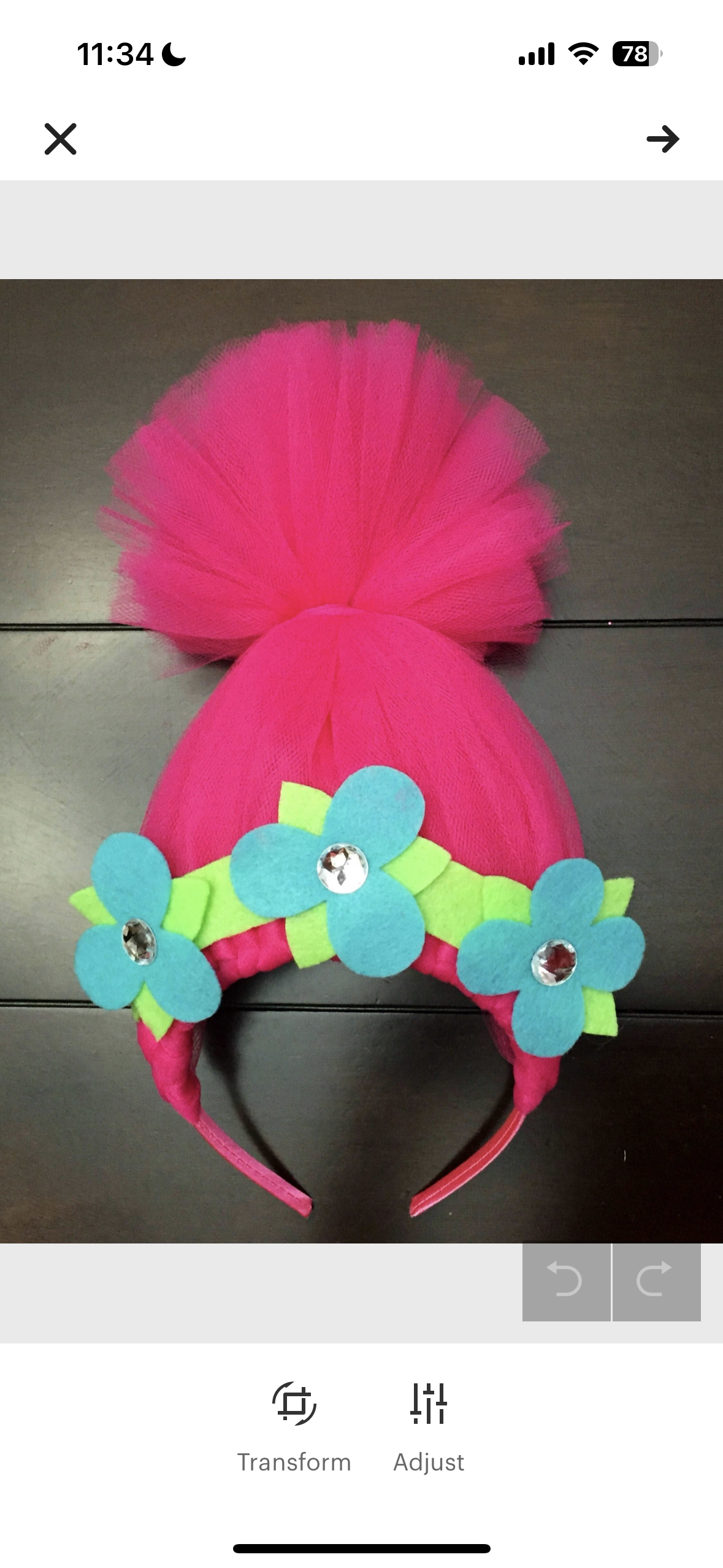 Troll Hair Headband, Pink Troll Hair, Halloween Troll Headband, Birthday Troll Headband