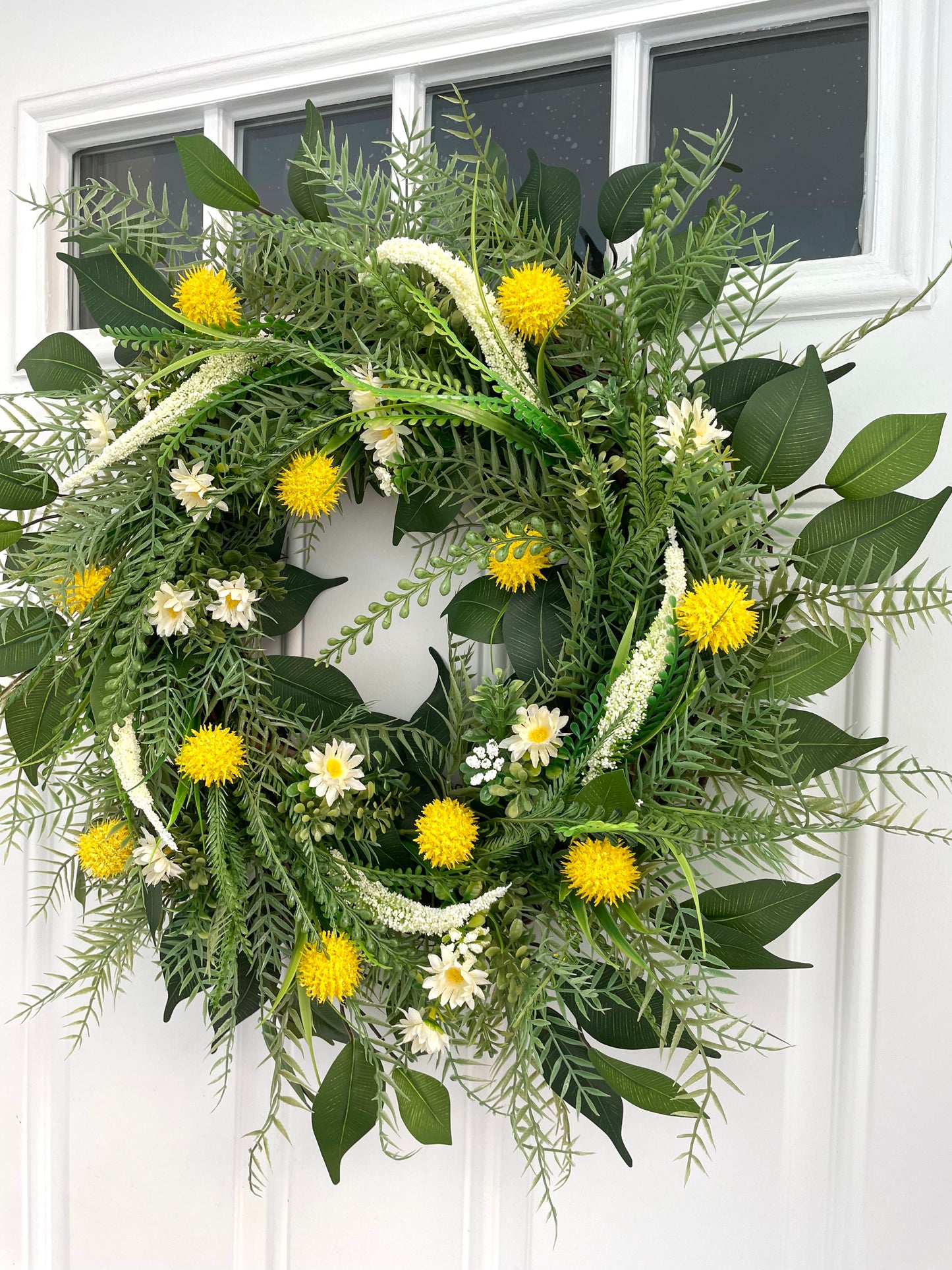 Daisy Summer Wreath