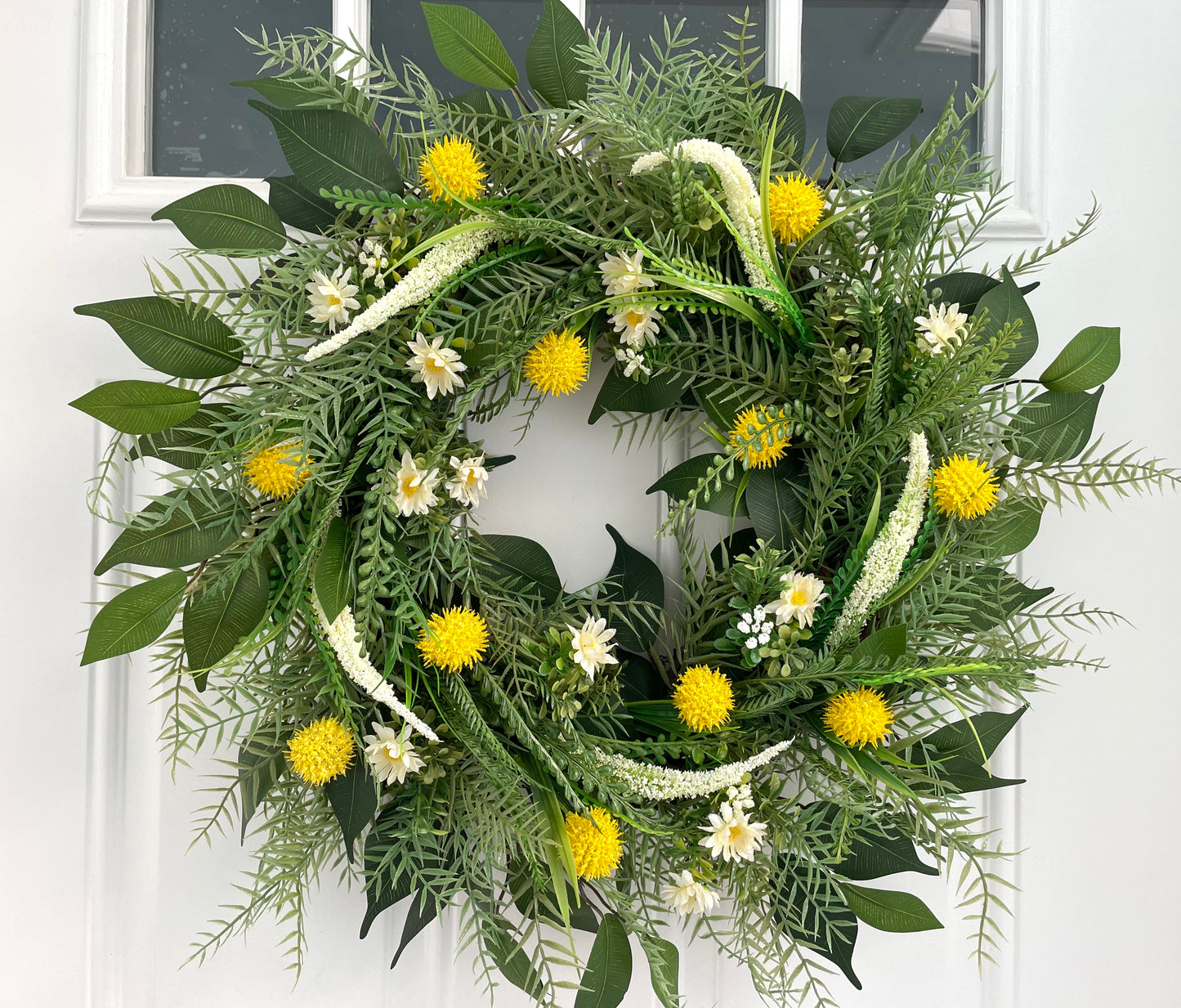 Daisy Summer Wreath