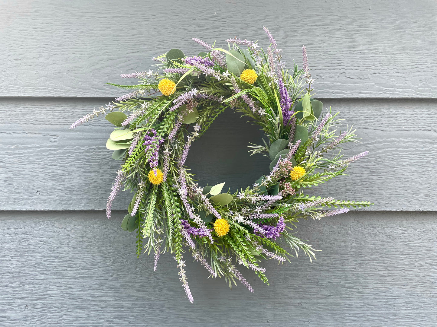 Lavender Summer Fall Wreath