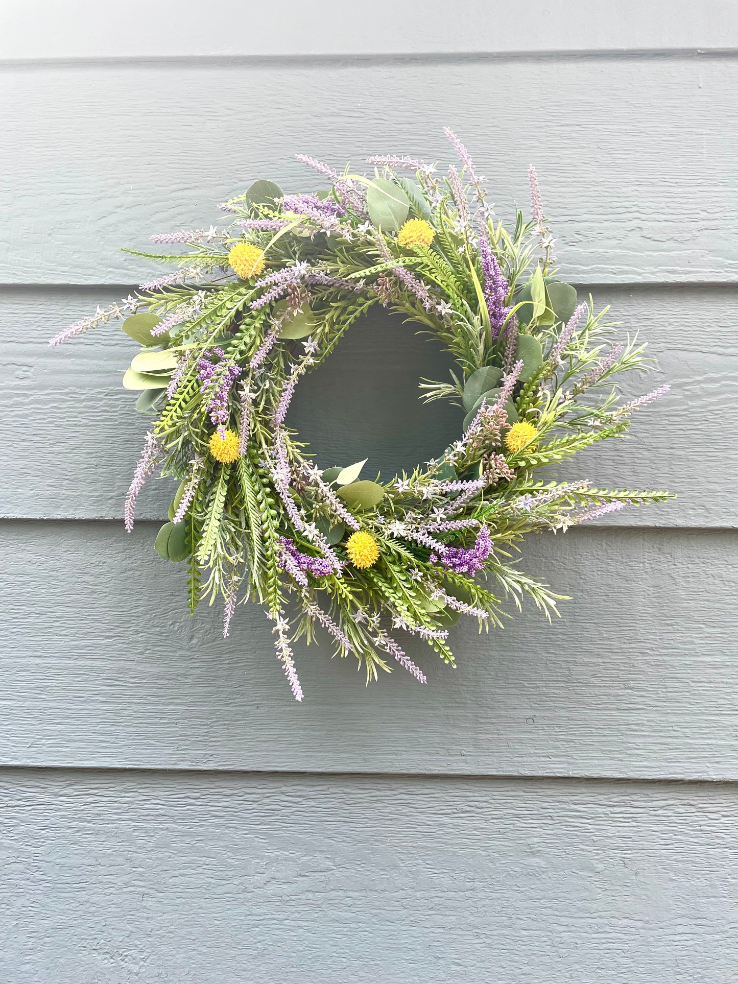 Lavender Summer Fall Wreath